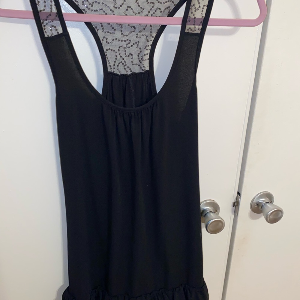 black dress